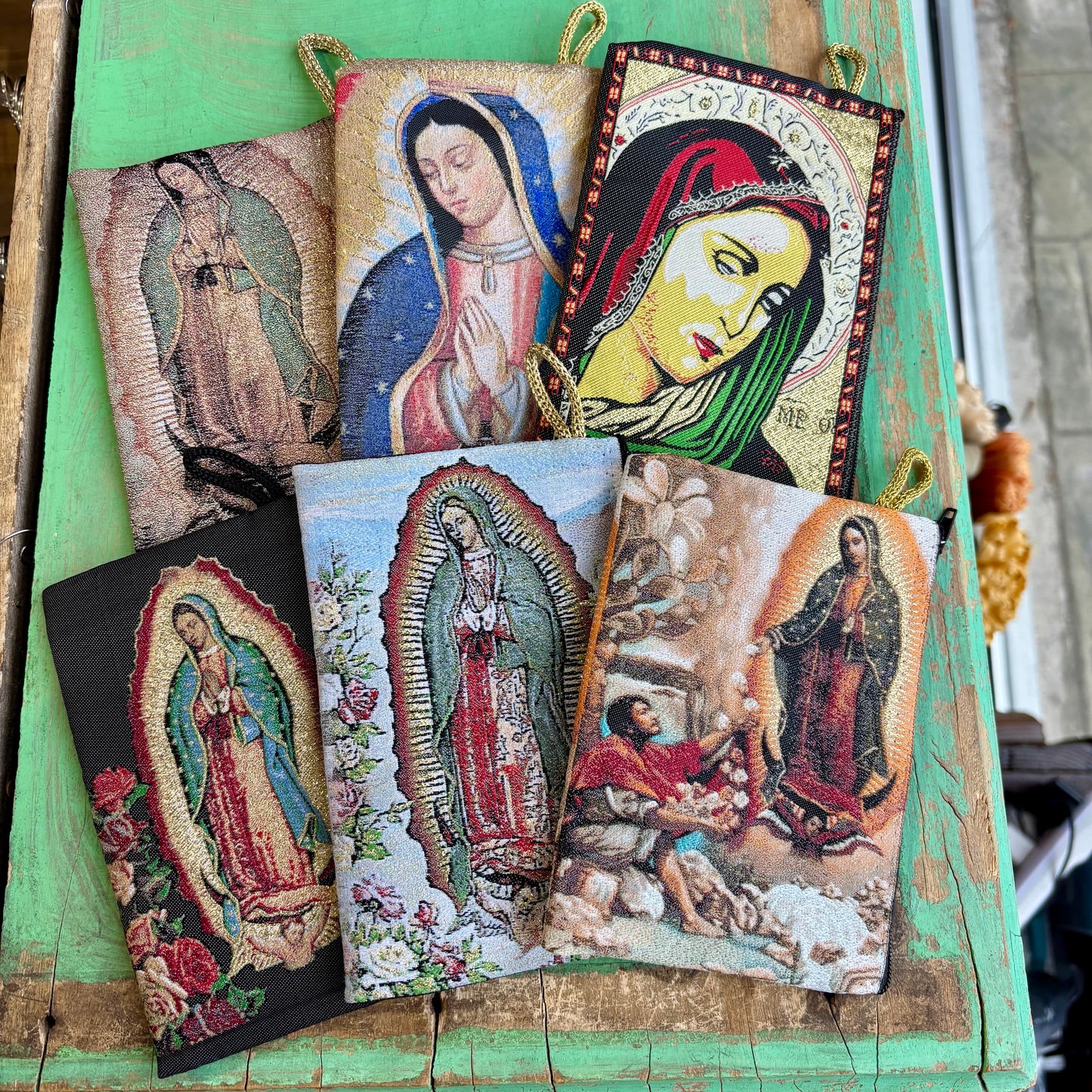 Large Rosary Pouches of Our Lady of Guadalupe