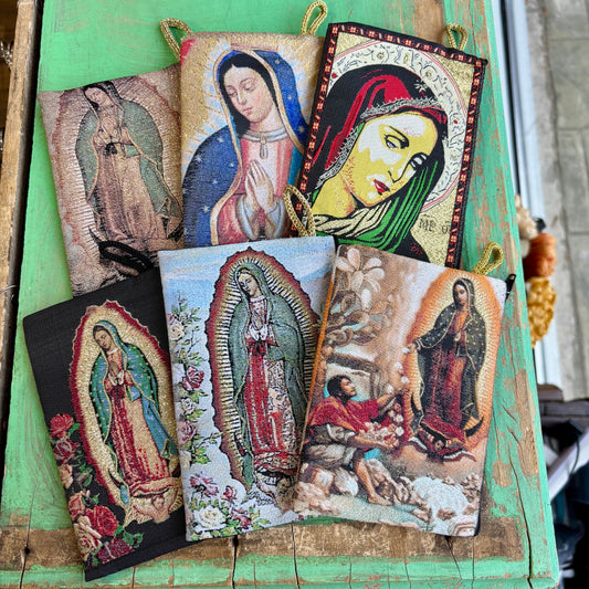 Large Rosary Pouches of Our Lady of Guadalupe