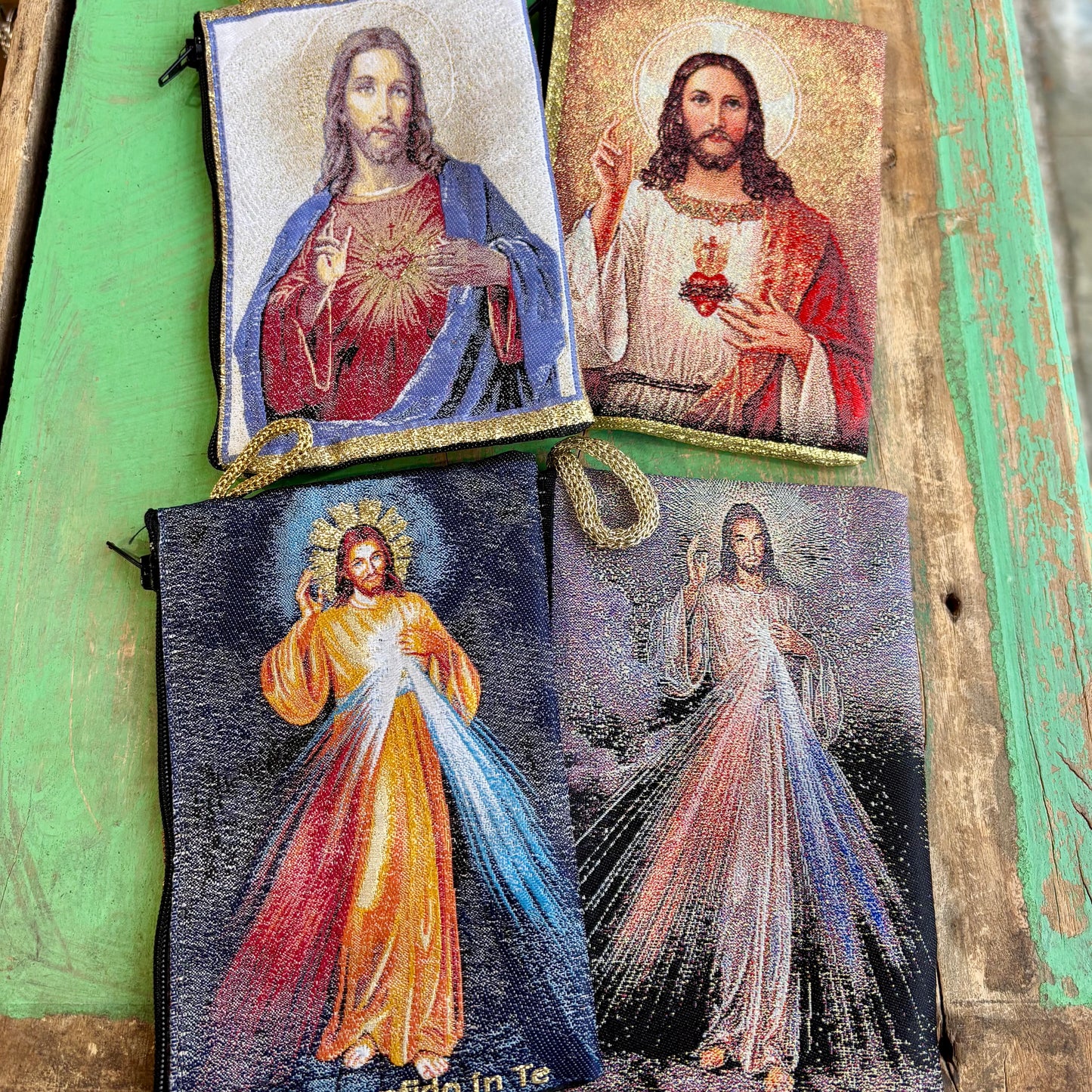 Large Rosary Pouches of Jesus