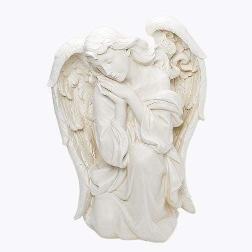 Kneeling Angel Garden Statue