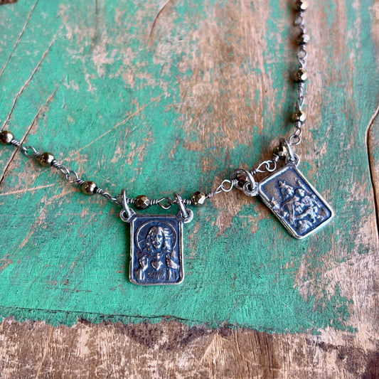 Hematite Scapular