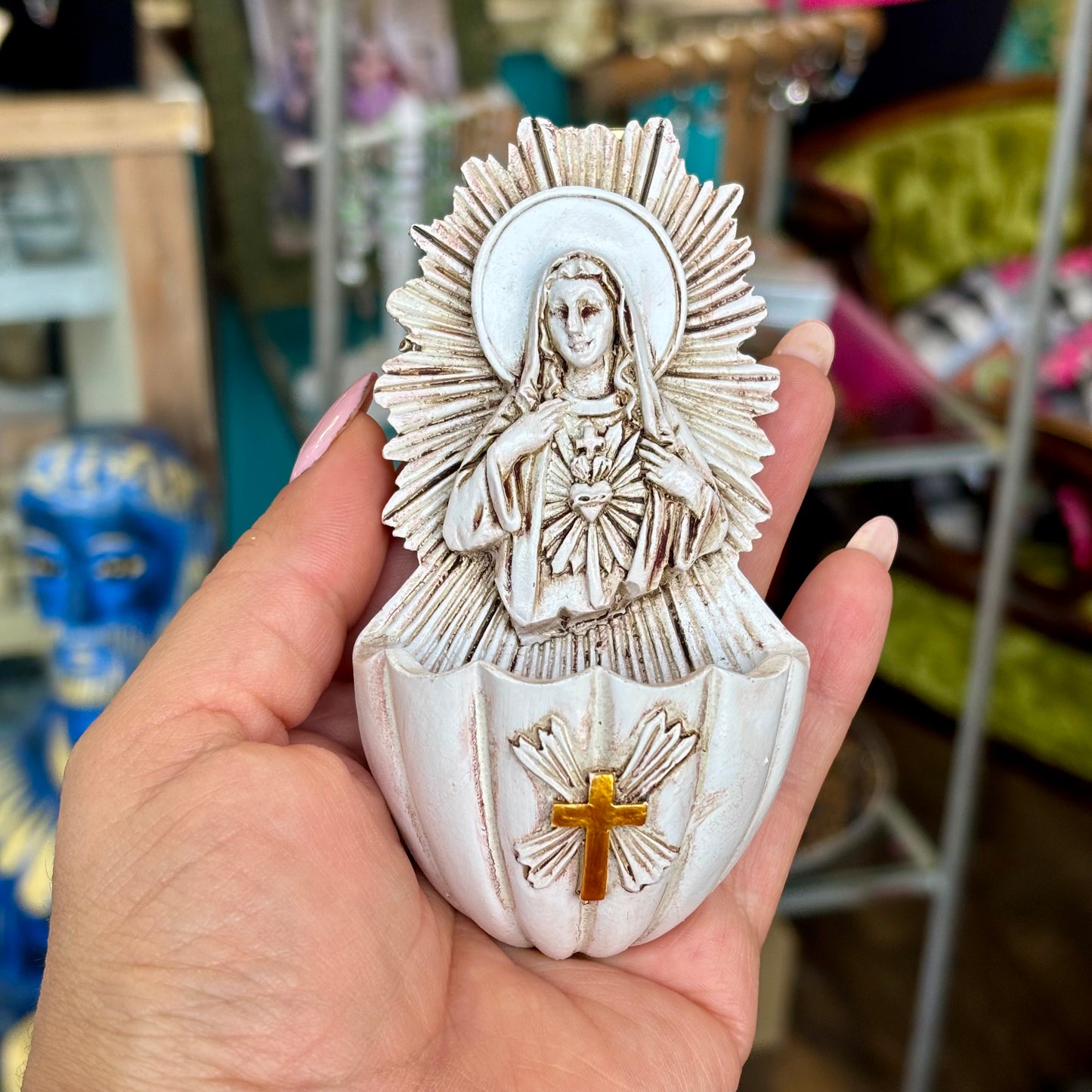 Immaculate Heart of Mary Holy Water Font