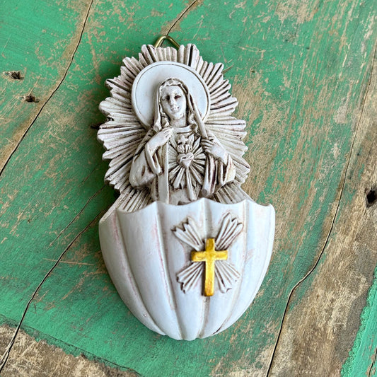 Immaculate Heart of Mary Holy Water Font