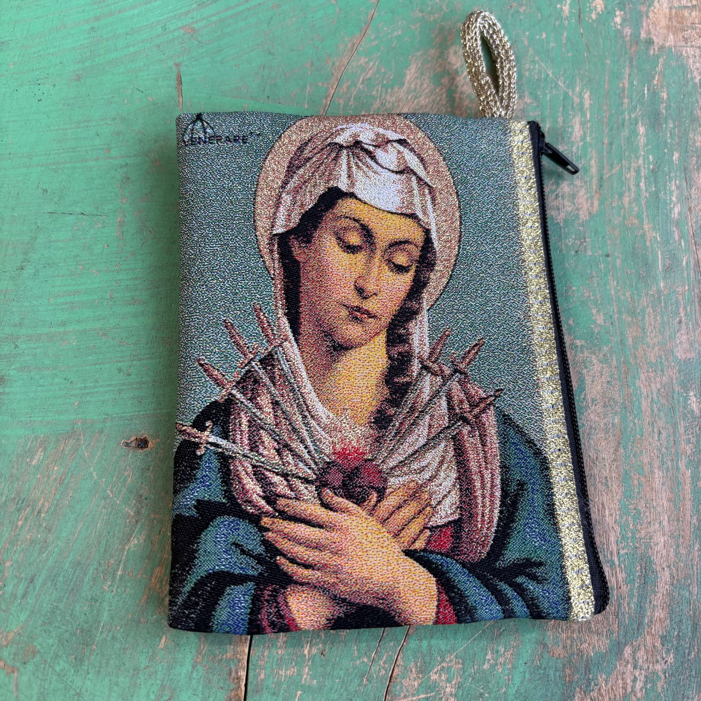 Large Rosary Pouches of Mary