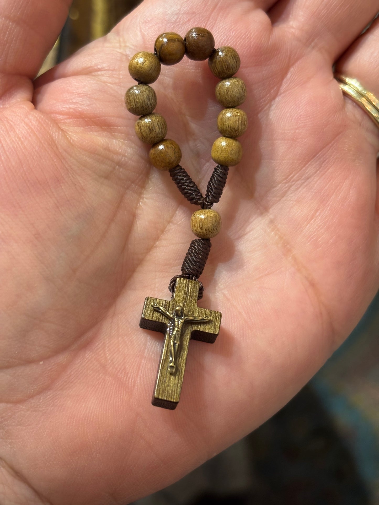 Mini Wooden Decade Rosary