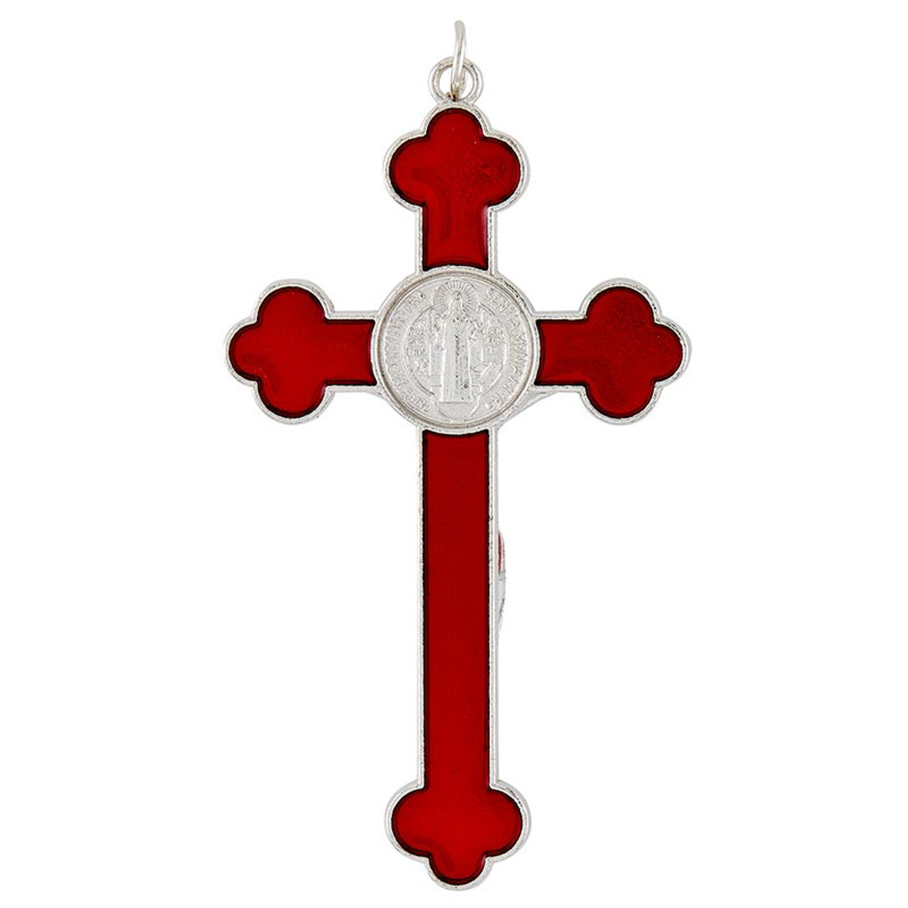 Boxed Enamel St Benedict Crucifix