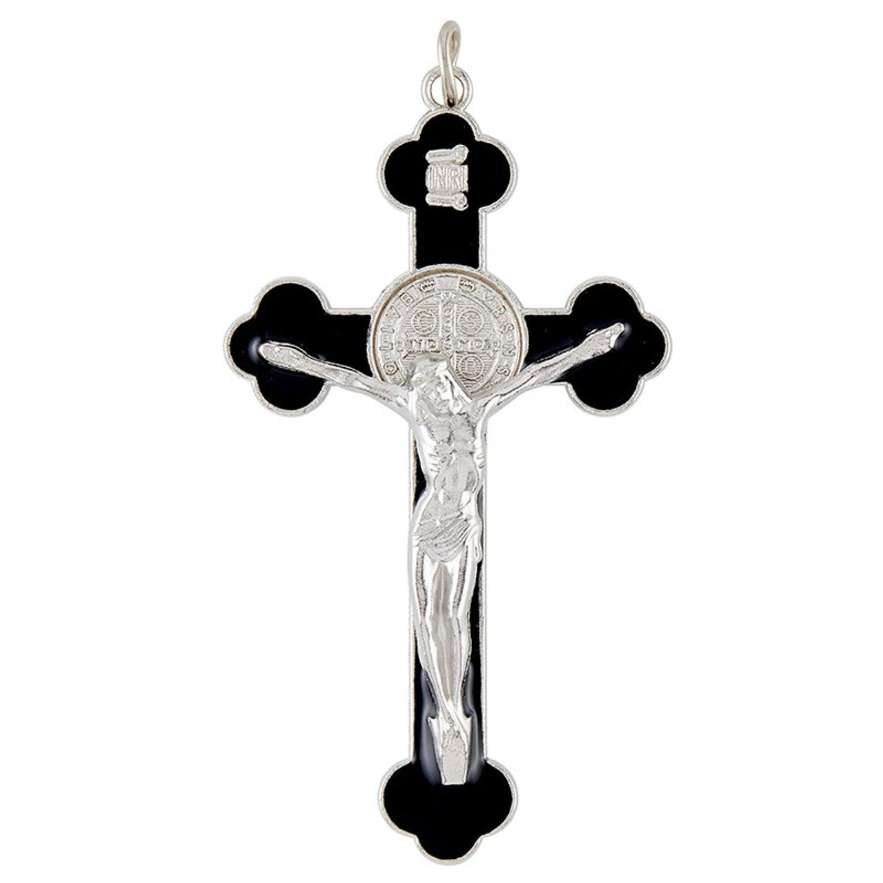 Boxed Enamel St Benedict Crucifix