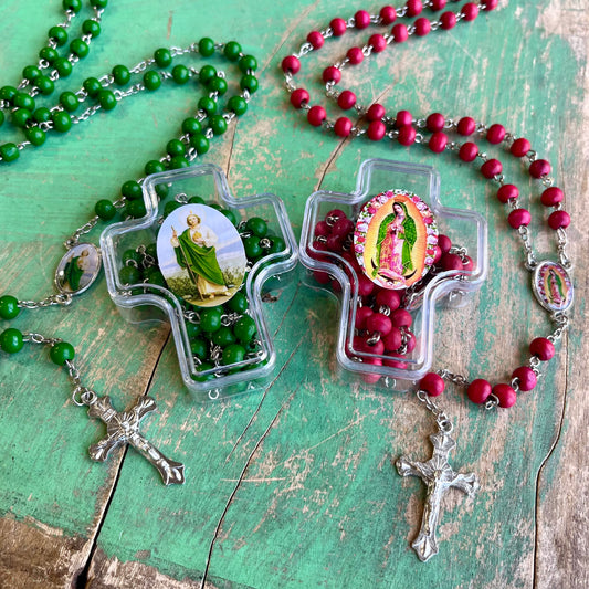 Rosary with Cross Case