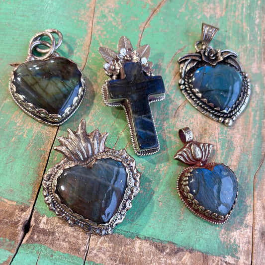 Labradorite Pendants