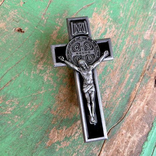 St Benedict Crucifix Visor Clip