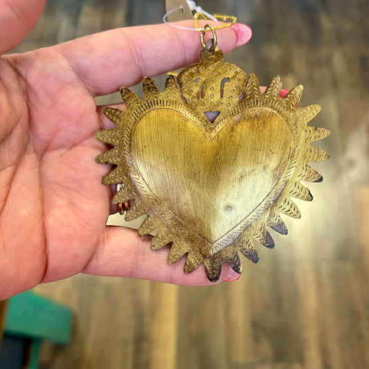 Small Crowned Sacred Heart