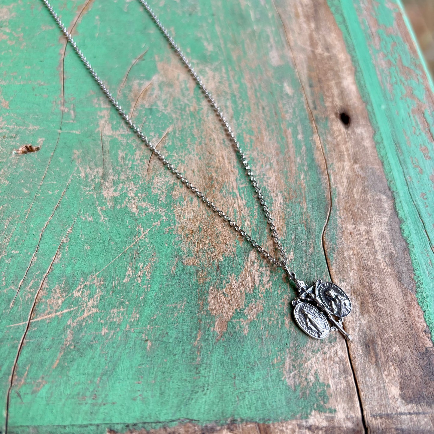 Sterling Silver Pardon Necklace