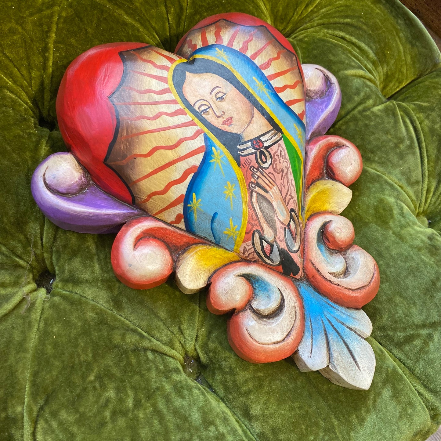 Our Lady of Guadalupe Milagros Heart