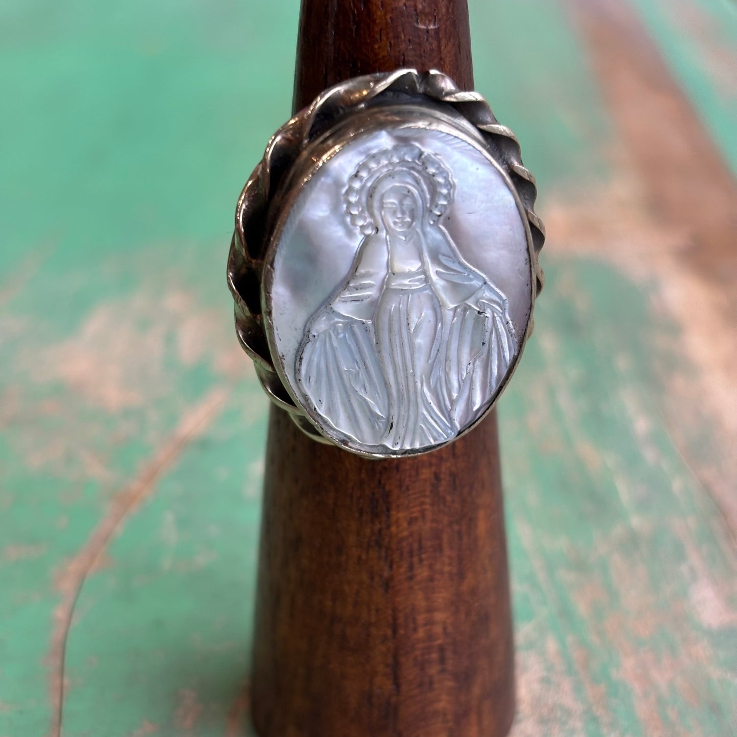 Our Lady of Grace Adjustable Ring