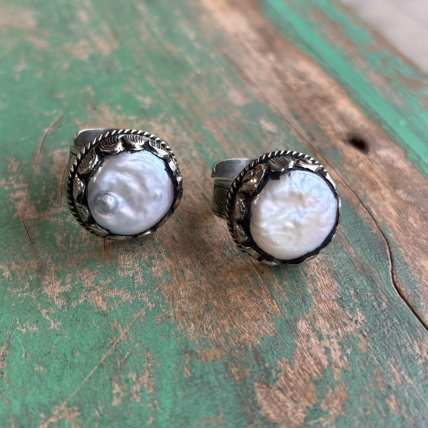 Freshwater Pearl Adjustable Rings