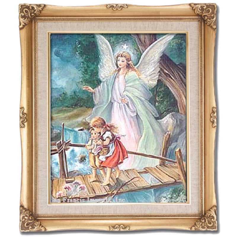 Framed Guardian Angel Image