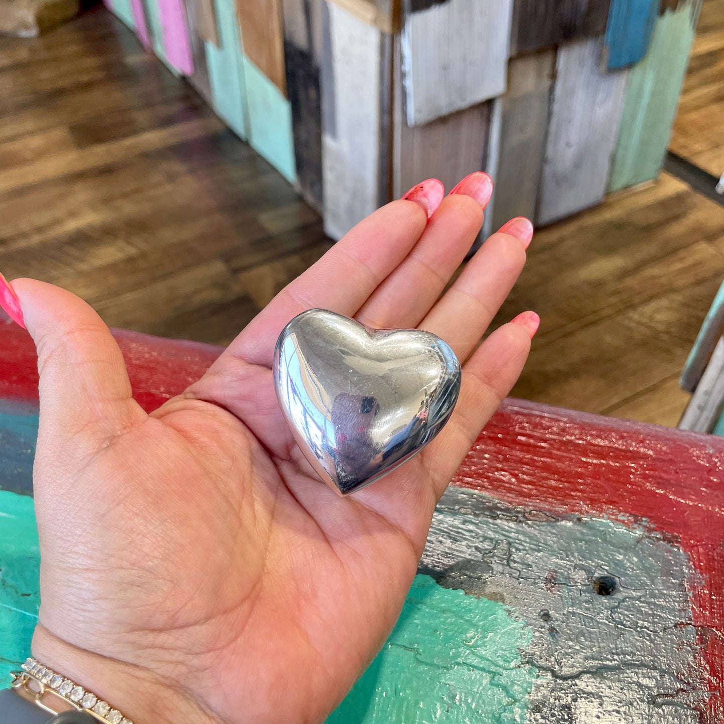 Pewter Mini Heart Box