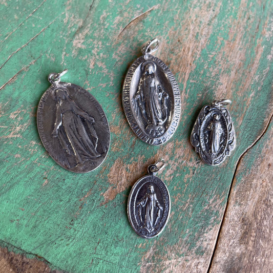 Sterling Silver Miraculous Medals