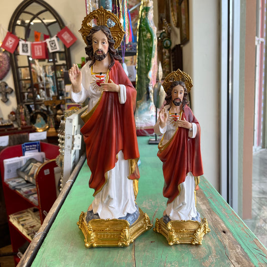 Resin Sacred Heart of Jesus Statues