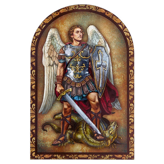 St Michael Prayer Plaque