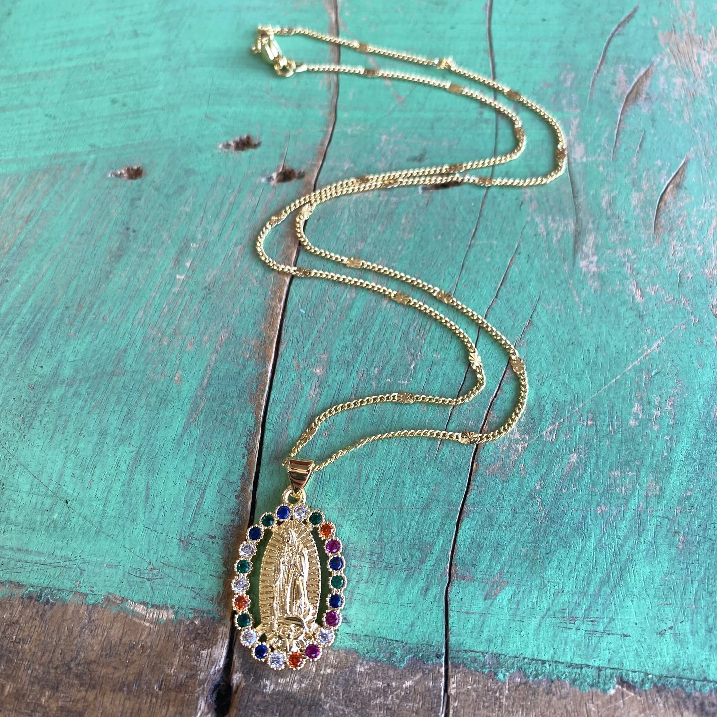 The Colors of Our Lady Necklace