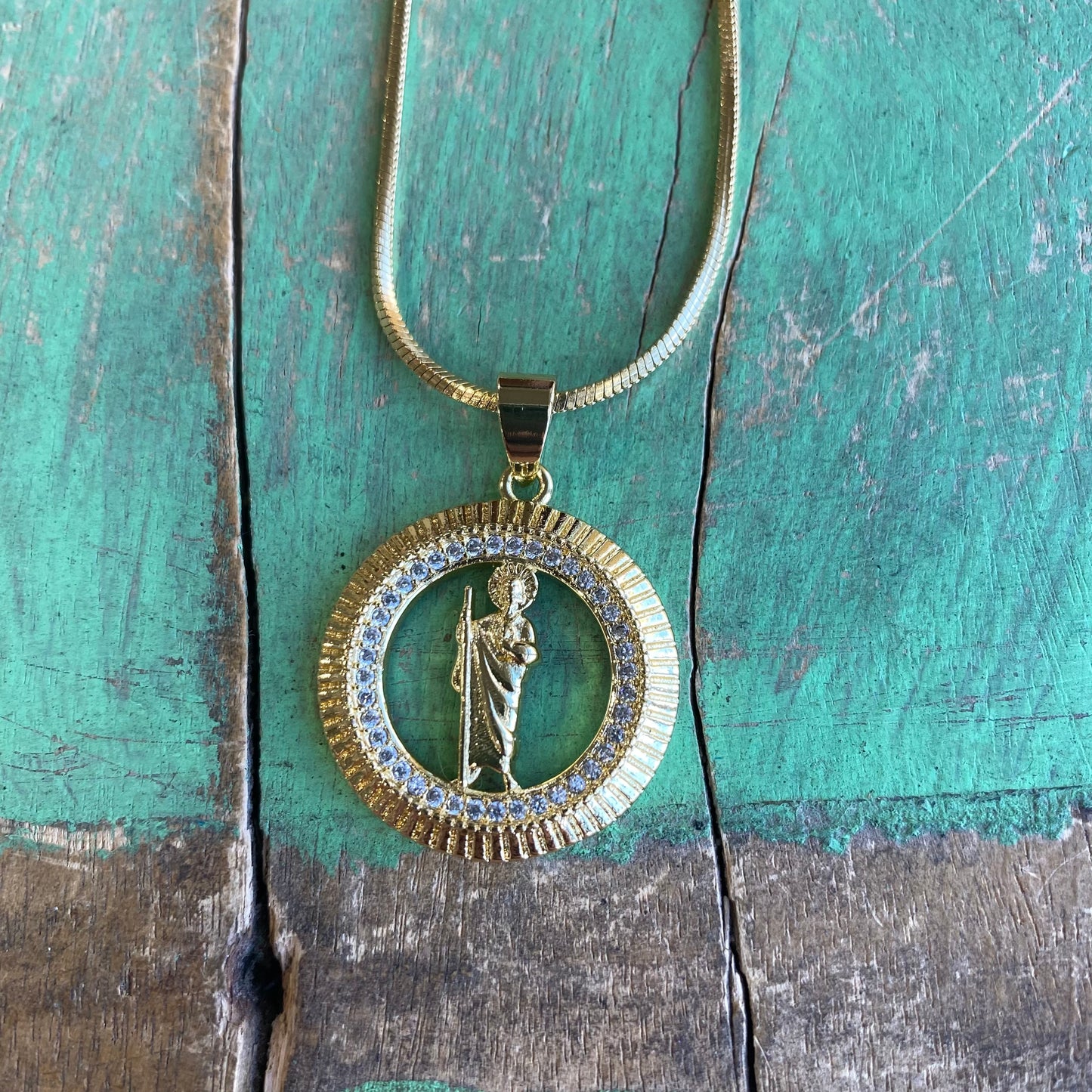 Elegant St Jude Necklace