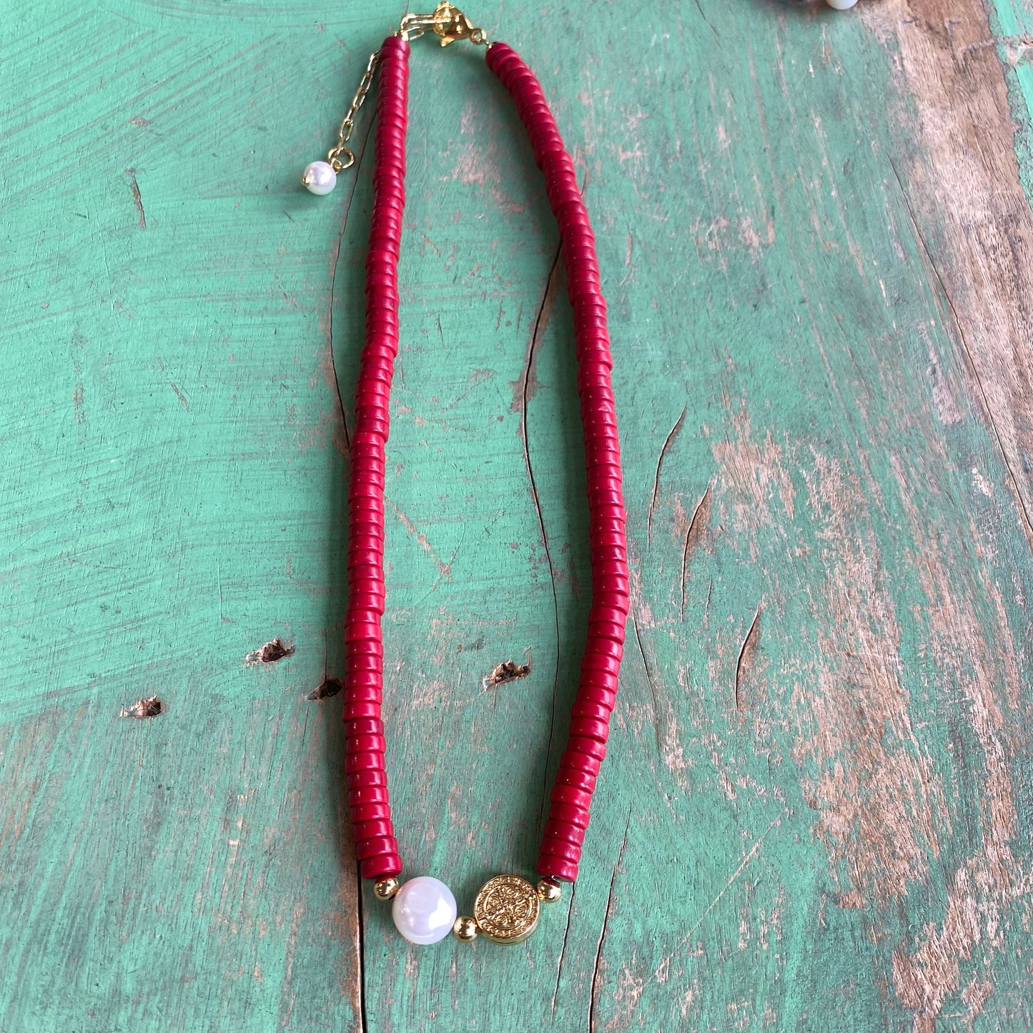 Colors of St Benedict Necklace