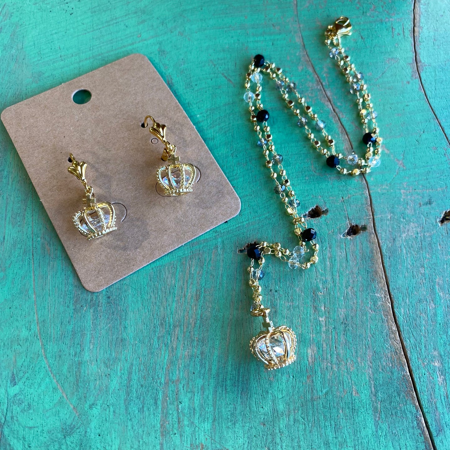 Royal Daughter of God Necklace & Earrings