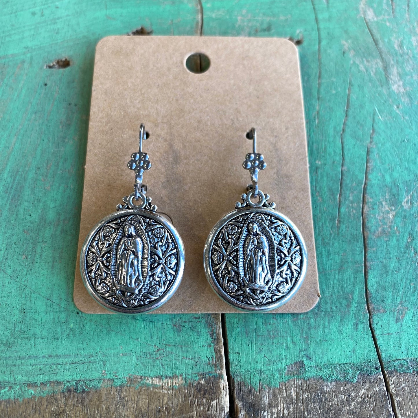 Bubble Virgencita Earrings