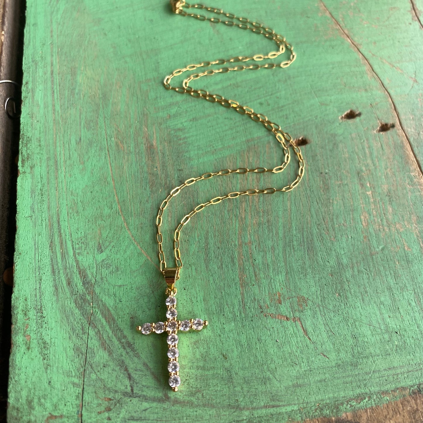 Radiate Radiance Cross Necklace