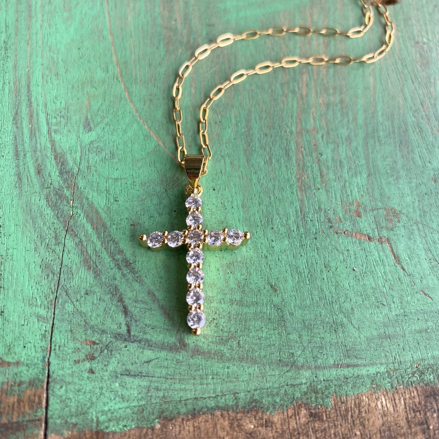 Radiate Radiance Cross Necklace