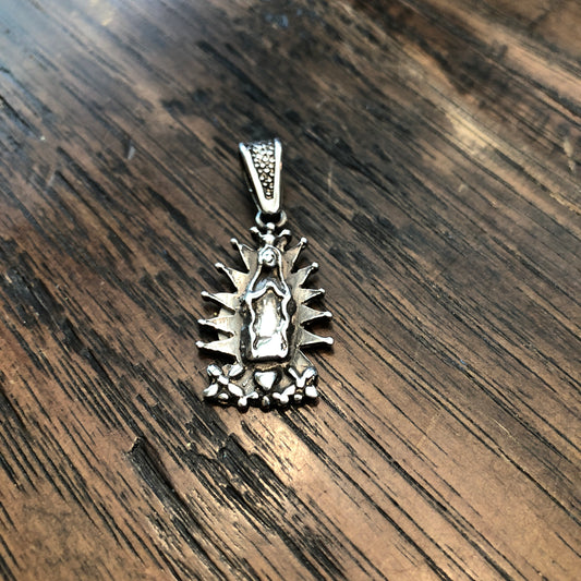 Sterling Silver Artsy OLG Pendant