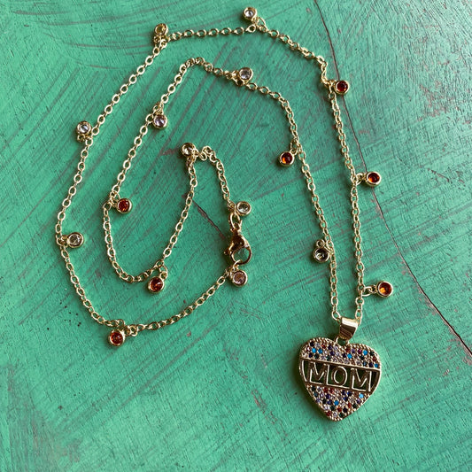 I Heart Mom Necklace