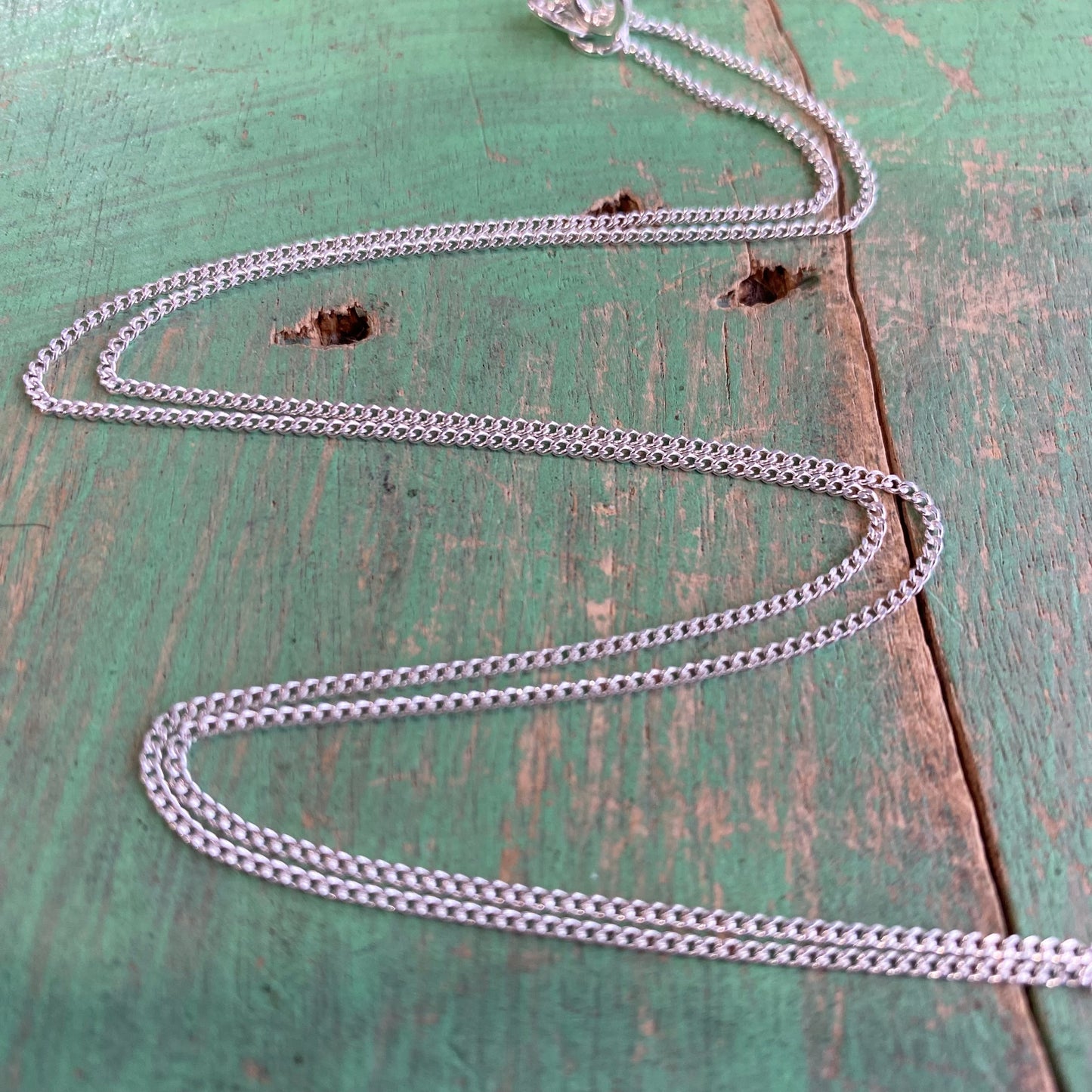 Gourmette Sterling Silver Chains