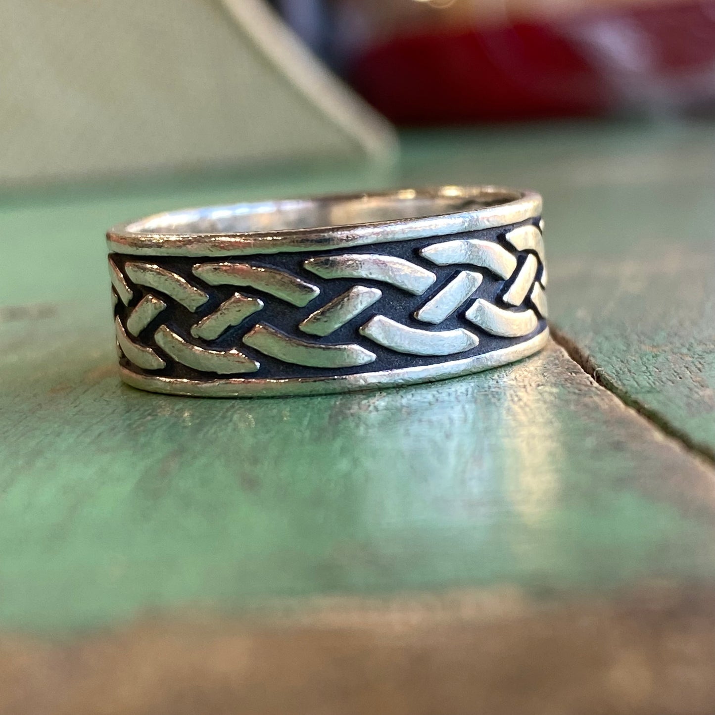 Sterling Silver Celtic Knot Band