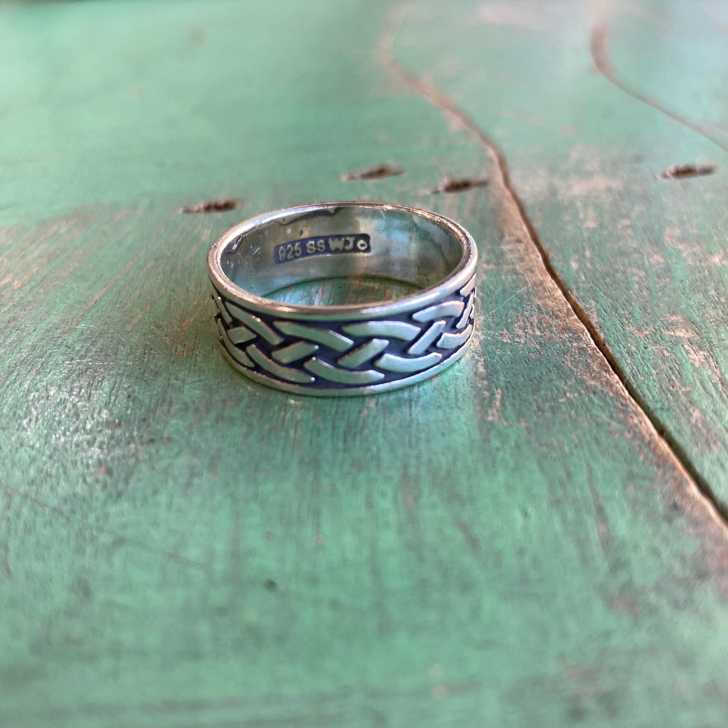 Sterling Silver Celtic Knot Band