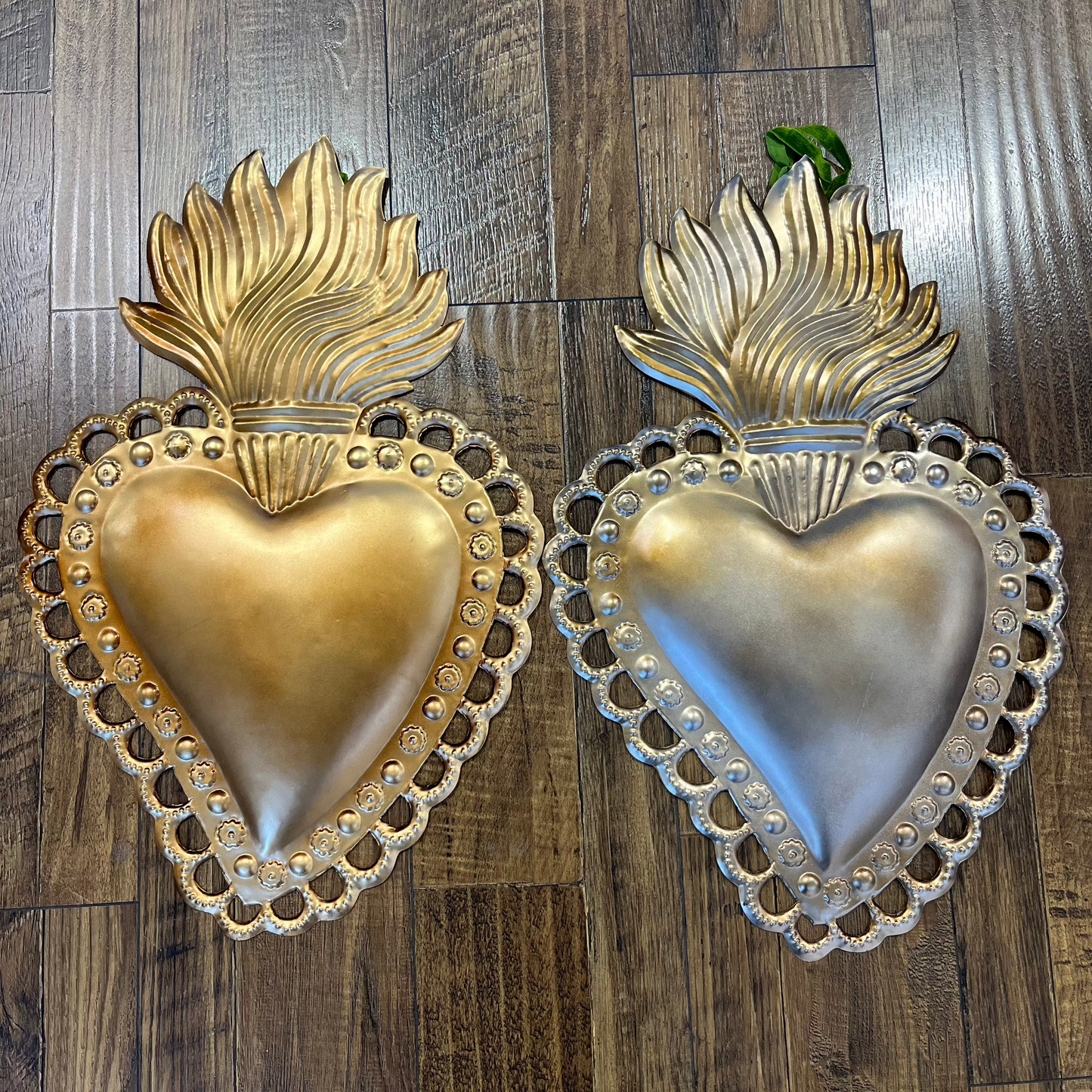 XL Brass Sacred Heart