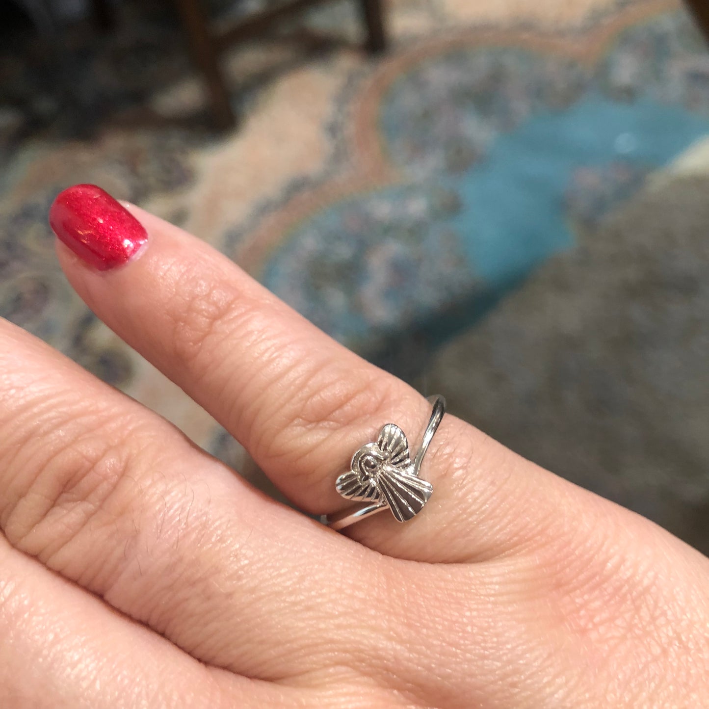 My Little Angel Sterling Silver Ring