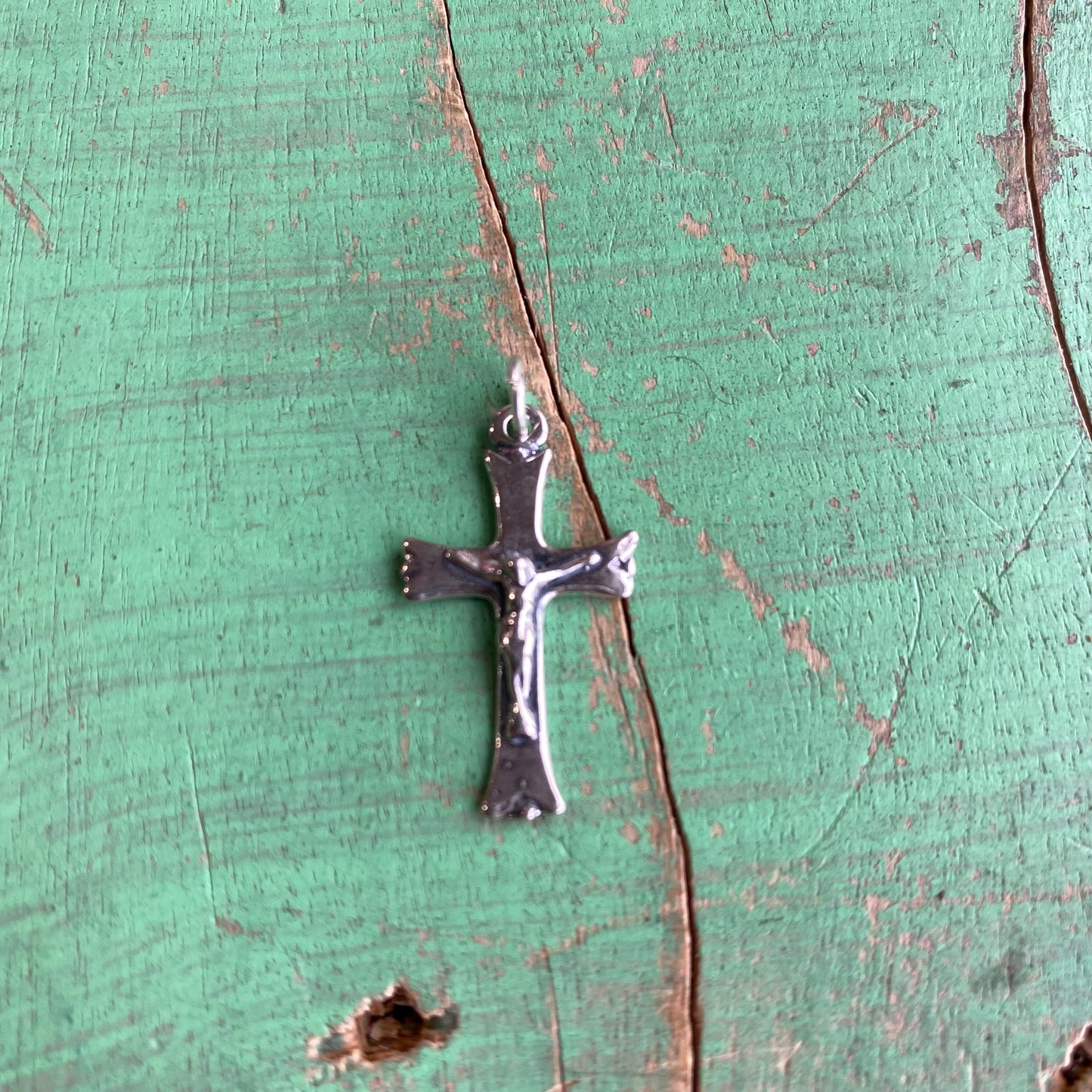 Sterling Silver Small and Large Crucifix