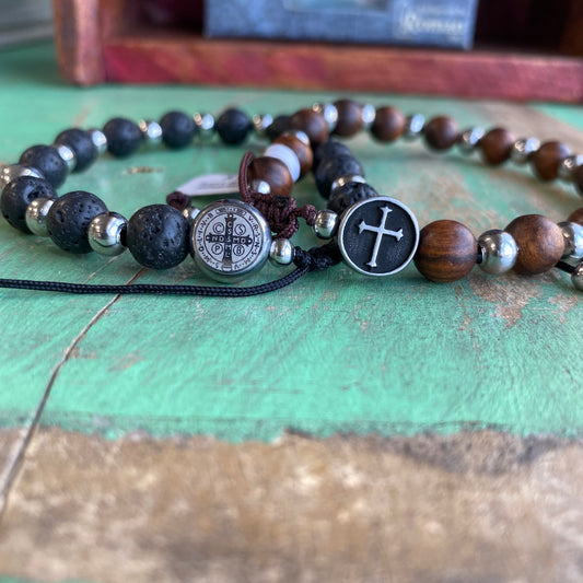 Men's Rosary Bracelet