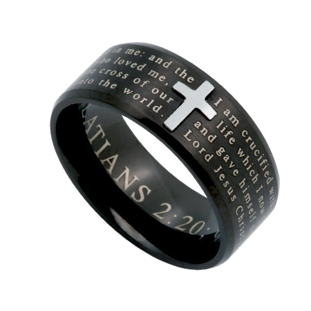 Logos Ring "Crucified"