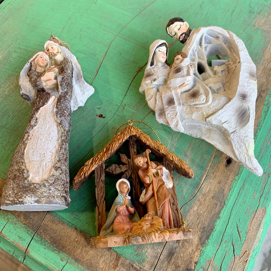 Holy Family Ornaments