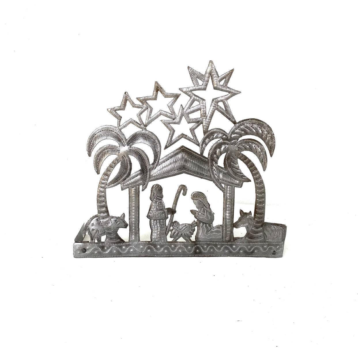 Four Stars Standing Nativity