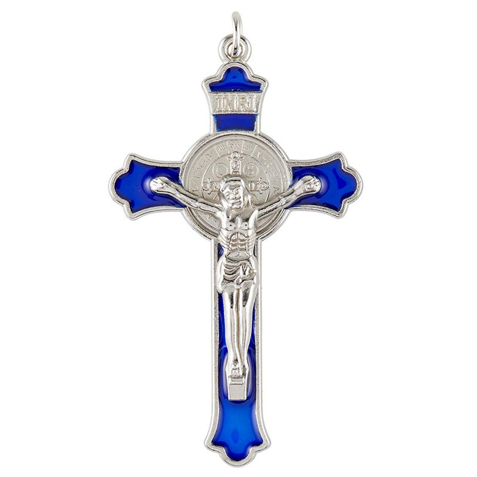 Boxed Enamel St Benedict Crucifix