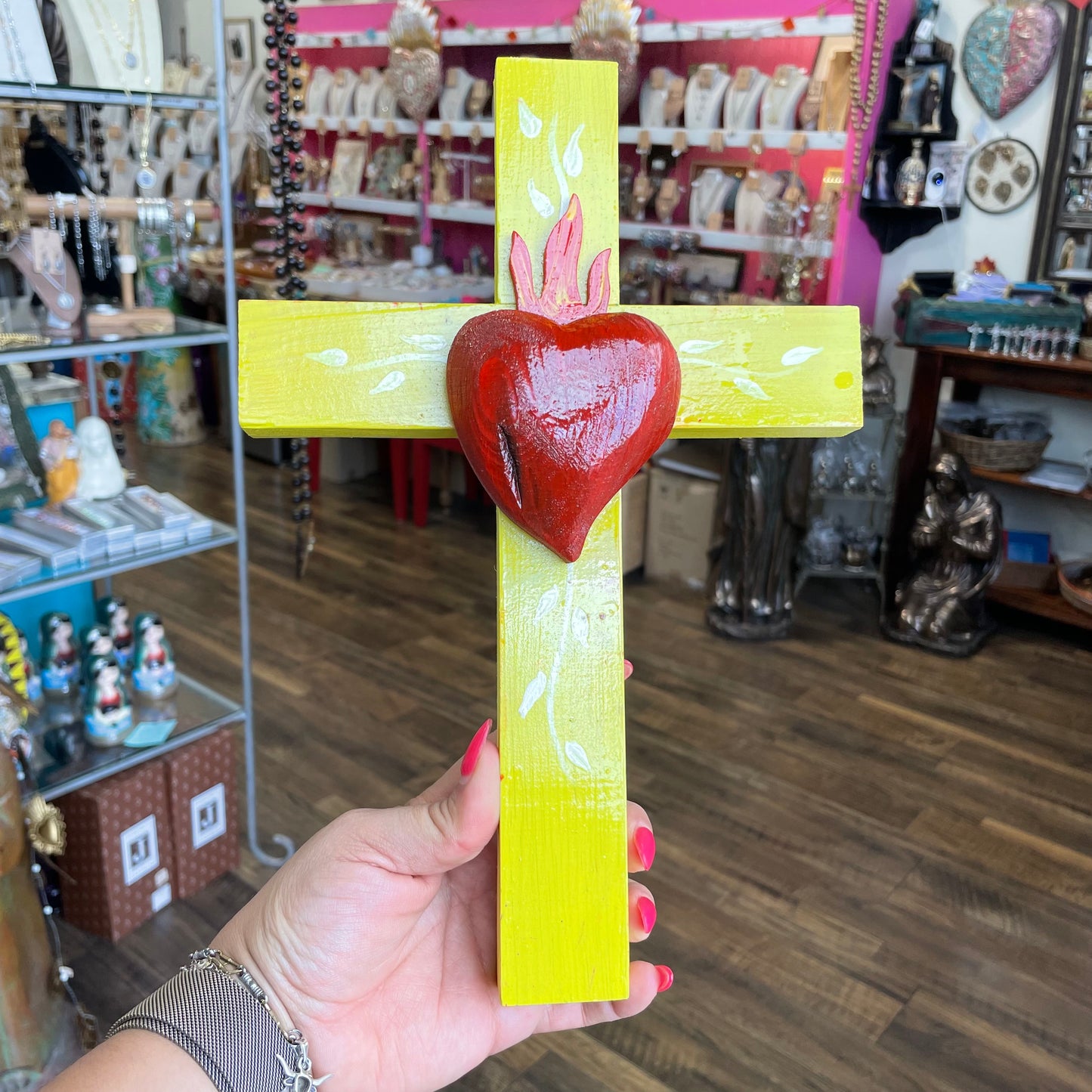 Fiesta Sacred Heart Cross