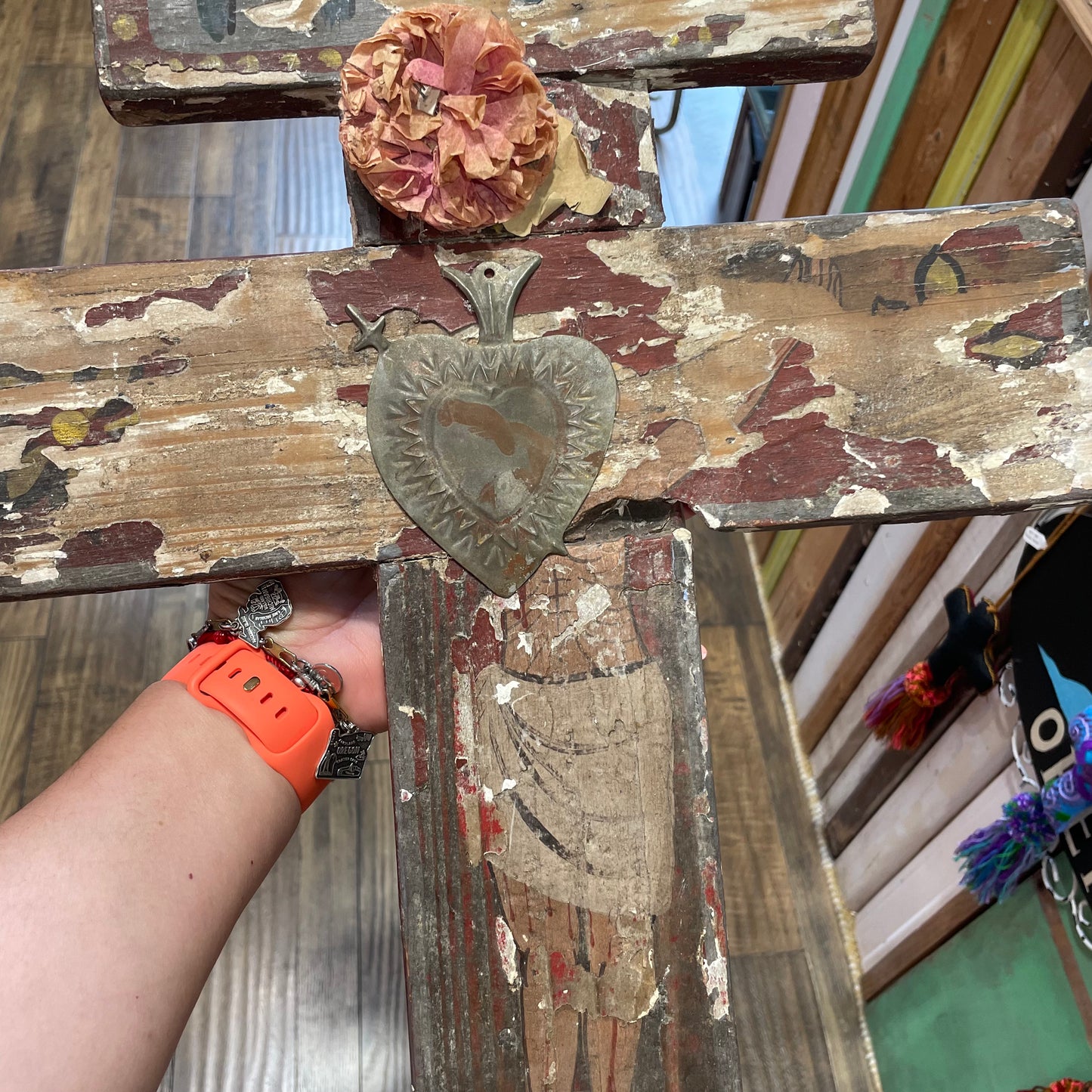 Vintage Wooden  Cross