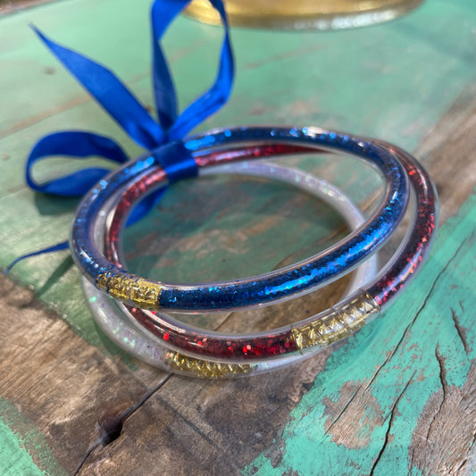 USA Glitter Bangles