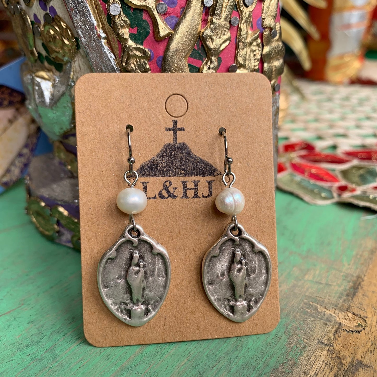 Turkish Freshwater Pearl Earrings