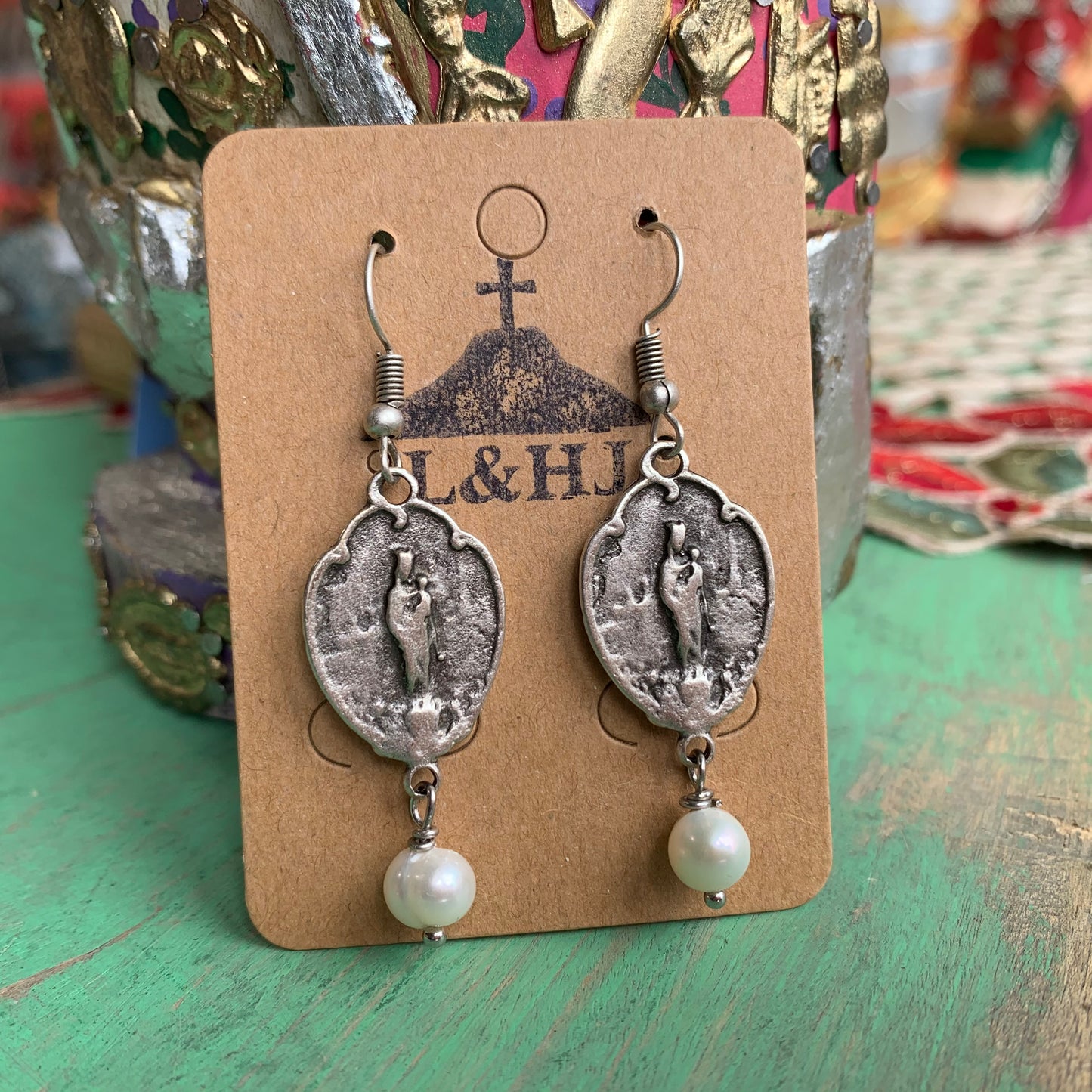 Turkish Freshwater Pearl Earrings