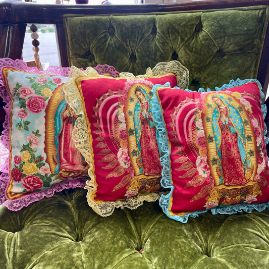 Rosary Pillows by Loretta